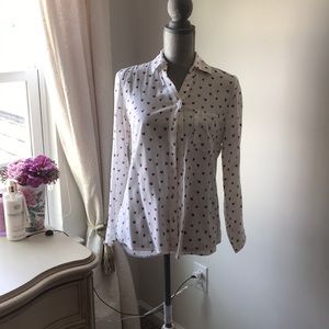 Super cute heart dress shirt